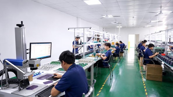 Shenzhen Jutai Comm Co., Ltd. 製造者の生産ライン