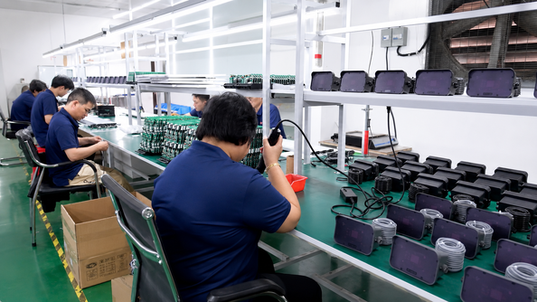 Shenzhen Jutai Comm Co., Ltd. 製造者の生産ライン