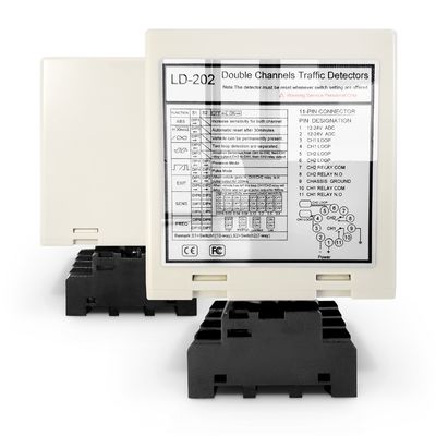 購入 AGVの安全のためのダブルチャネル検出器 - 衝突防止とリアルタイムLED診断 & 頑丈 オンライン製造