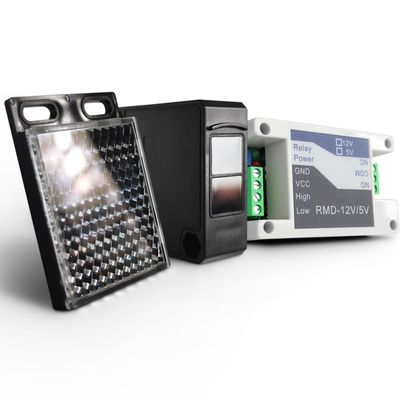 購入 Automatic Gate Reflective Safety Sensor Photoelectric Detector Short Circuit & Reverse Protection オンライン製造