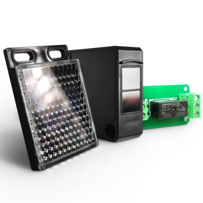 工業用自動化向け防水反射型フォトセンサー IRR-7R | ABS+PCハウジング